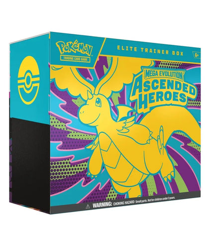 Pokémon TCG: Mega Evolution – Ascended Heroes Elite Trainer Box