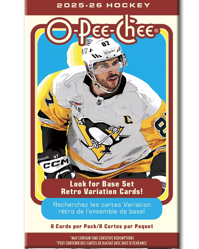 2025-26 Upper Deck O-Pee-Chee Hockey Blaster Pack