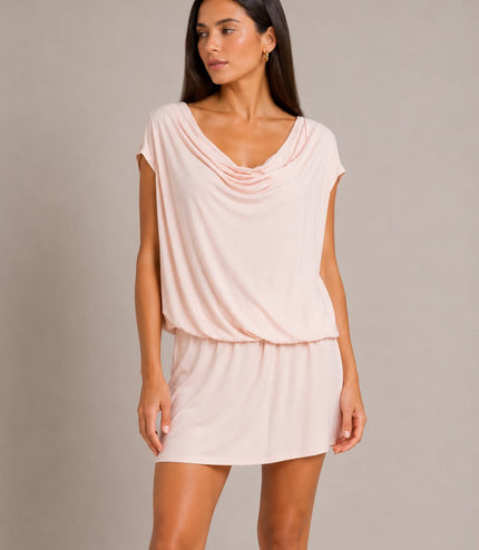 Dámske šaty ružové (4XL)