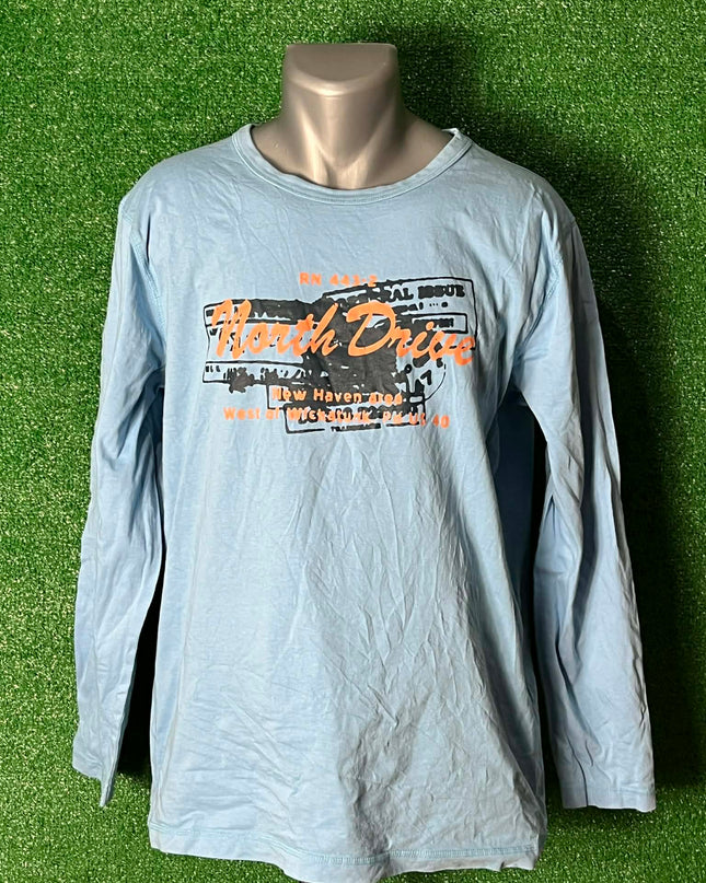 Pánske tričko s dlhým rukávom Real Men (XL)