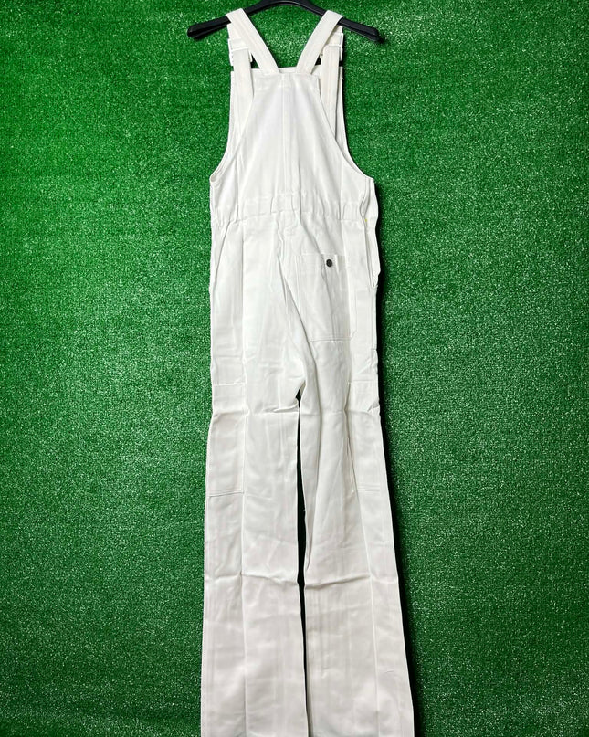 Dámske monterkové nohavice na traky TIM (S)