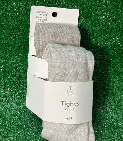 Detské ponožky + pančuchy 2x (1 - 3 roky)