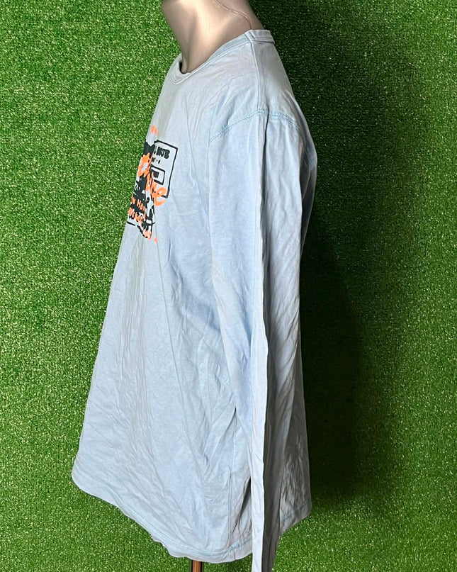 Pánske tričko s dlhým rukávom Real Men (XL)