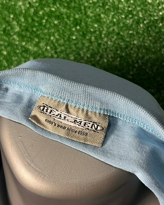 Pánske tričko s dlhým rukávom Real Men (XL)