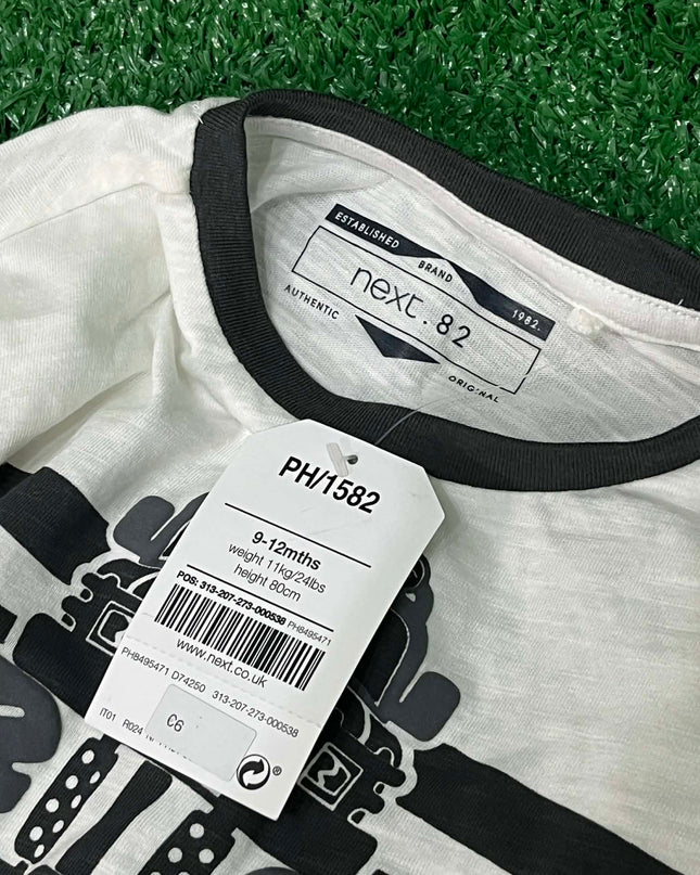 Chlapčenské tričko s dlhým rukávom Next (9-12 mesiacov)