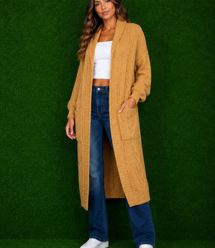 Dámsky cardigan Fashion House (4XL)