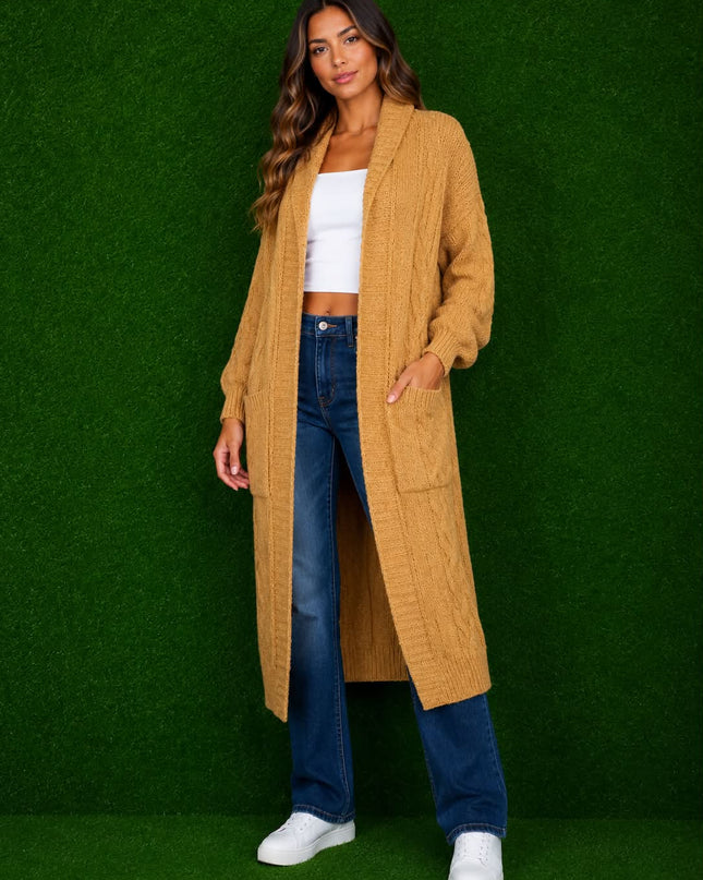 Dámsky cardigan Fashion House (4XL)
