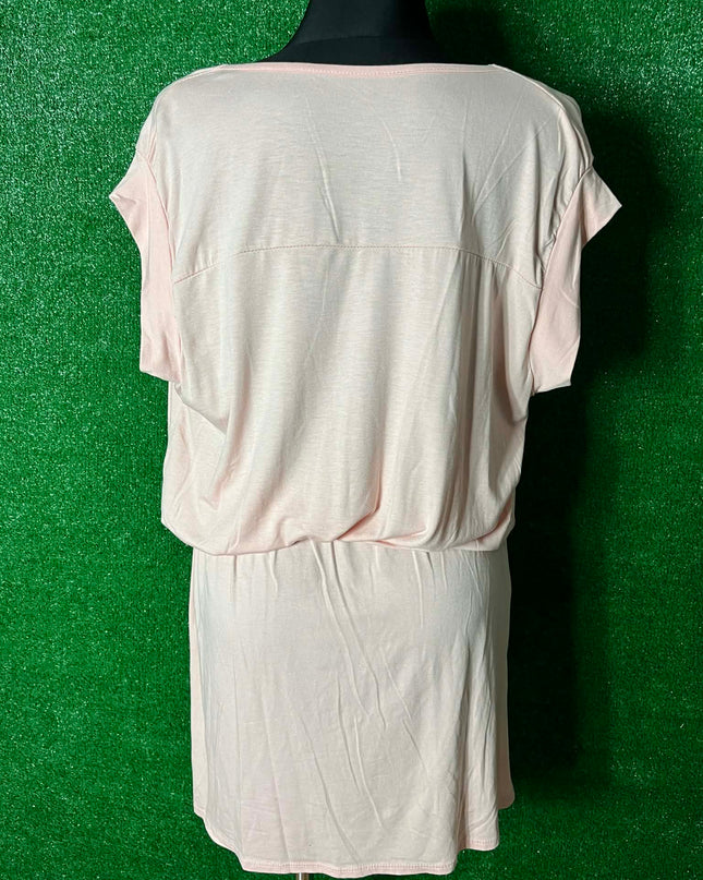 Dámske šaty ružové (4XL)