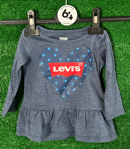Dievčenské šaty Levis (6 mesiacov)