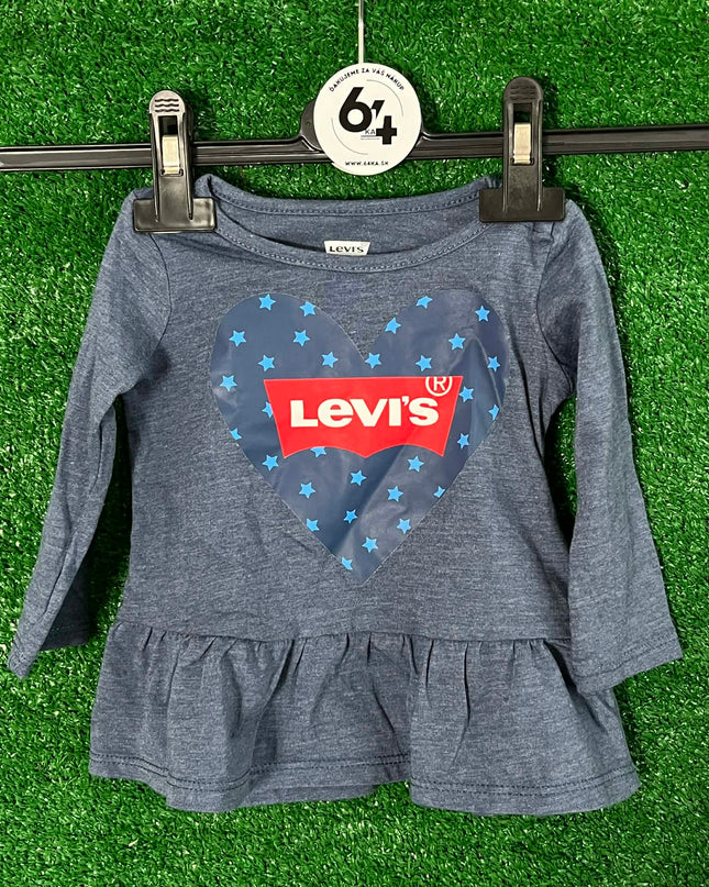 Dievčenské šaty Levis (6 mesiacov)