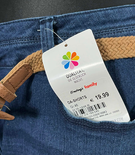 Dámske riflové šortky GINA (XXL,XXXL)