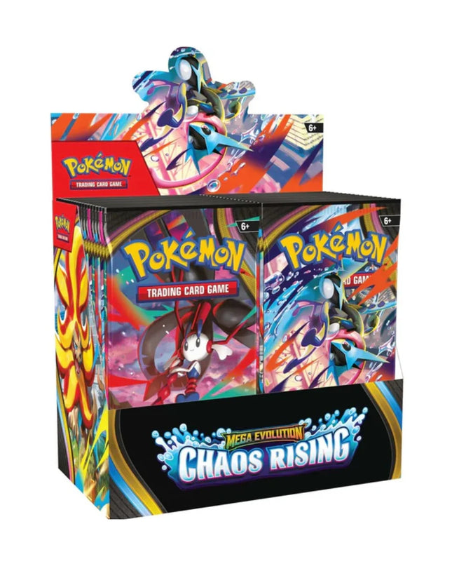 Pokémon TCG: Mega Evolution Chaos Rising Booster Box