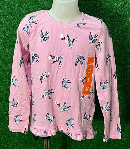 Dievčenské tričko s dlhým rukávom Pepco (8-9 rokov)