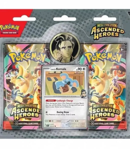 Pokémon: Ascended Heroes 2-Pack Blister Larry's Komala
