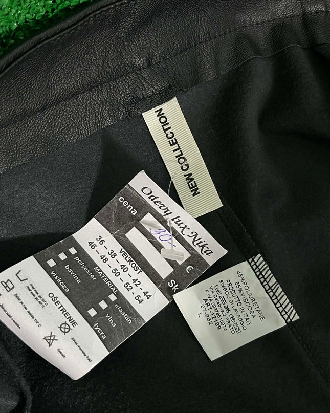 Dámske kožené nohavice New Collection (S,L)