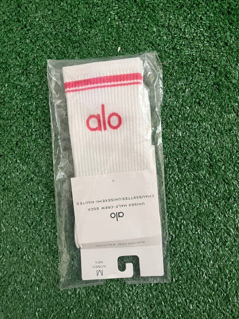 ALO Yoga ponožky bielo červené (39-42)