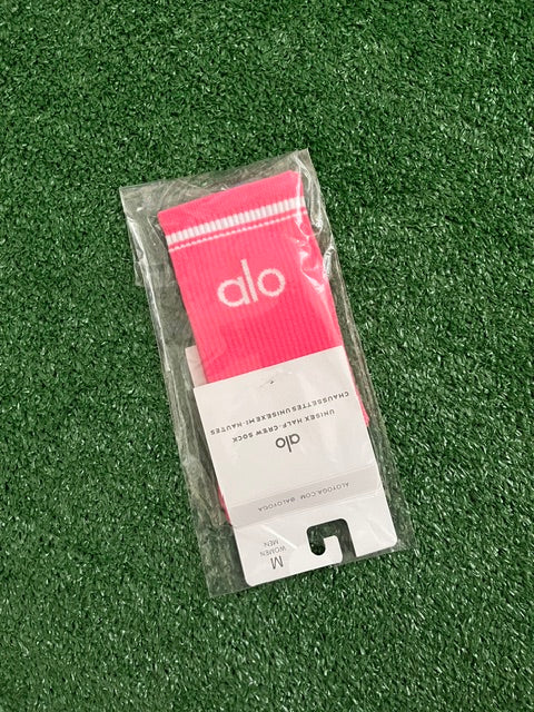 ALO Yoga ponožky ružové (39-42)