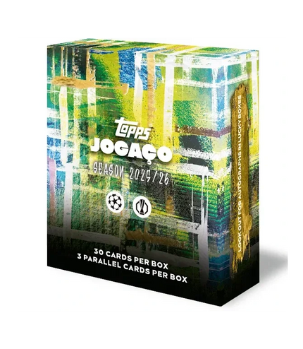 Topps Chrome UEFA Club Competitions 2025/2026 JOGAÇO box