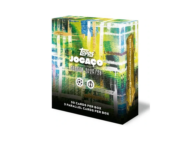 Topps Chrome UEFA Club Competitions 2025/2026 JOGAÇO box