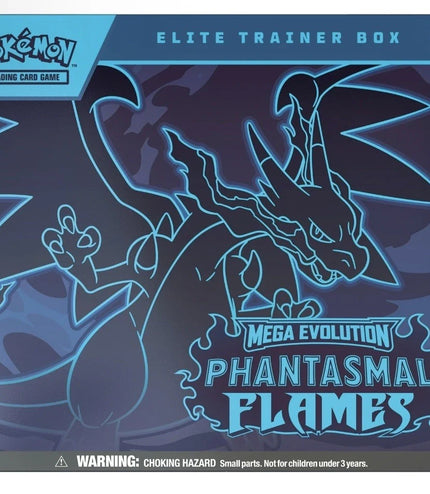 Pokémon Mega Evolution Phantasmal Flames Elite Trainer Box